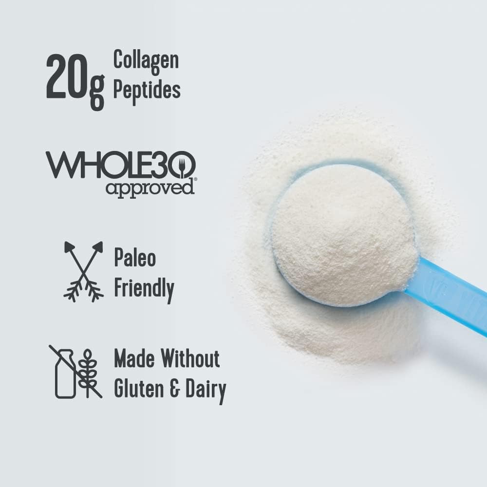 Collagen Peptides, Unflavored, 20 Ounce P86586