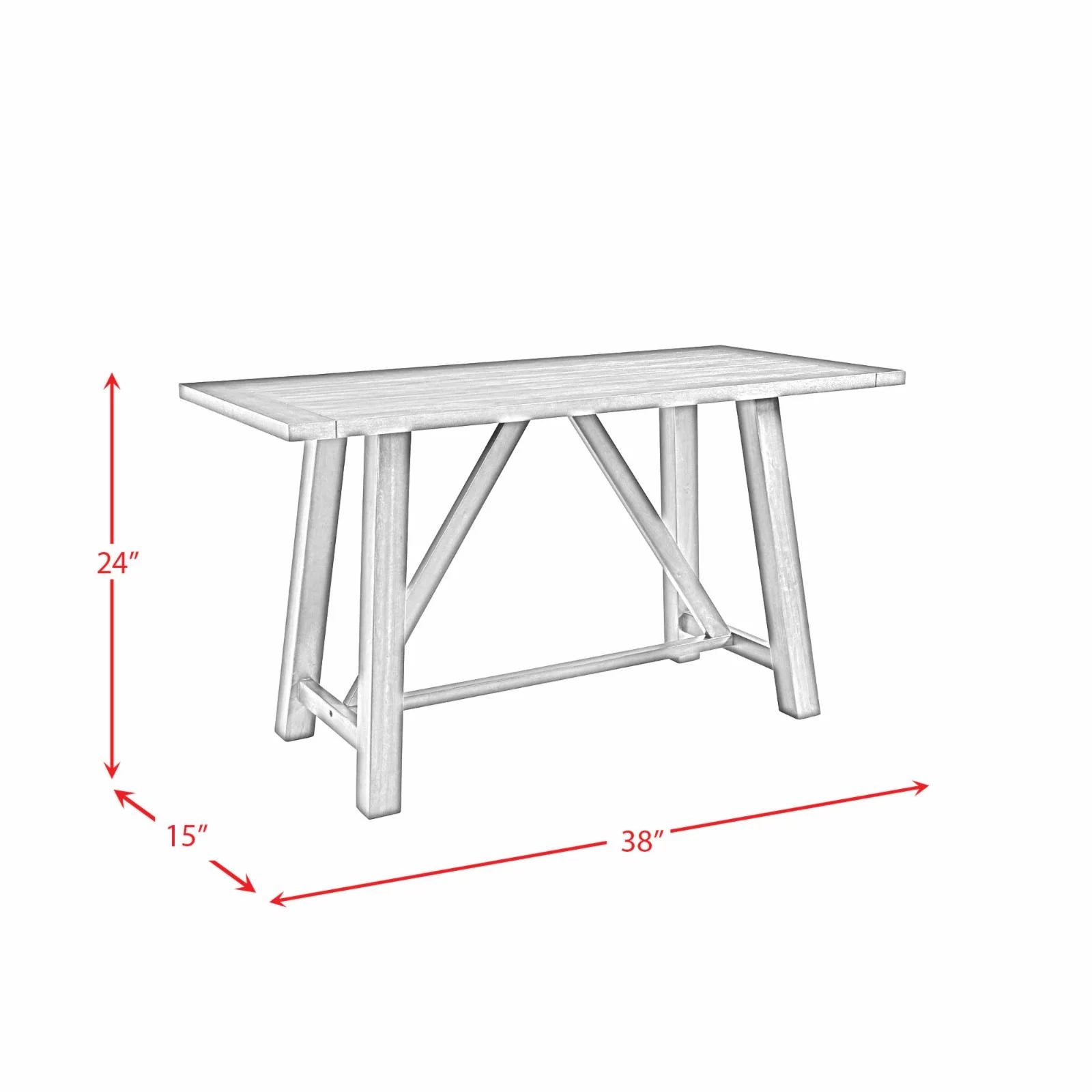 6PC Counter Height Dining Set with Table, 4 Side Chairs and Bench L72592