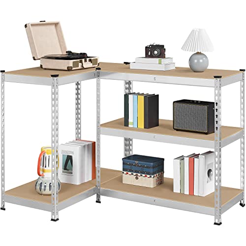 5-Tier Adjustable Metal Shelving Unit for Garage, Pantry, and Warehouse M7734