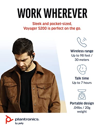 Bluetooth Monaural Headset with Noise Canceling J580