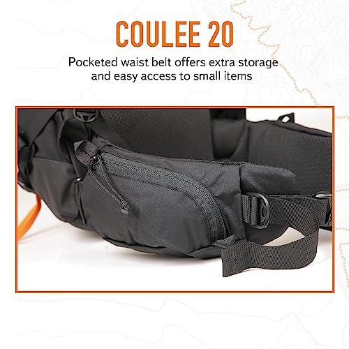 Lightweight Hiking Daypack 20L Black C593