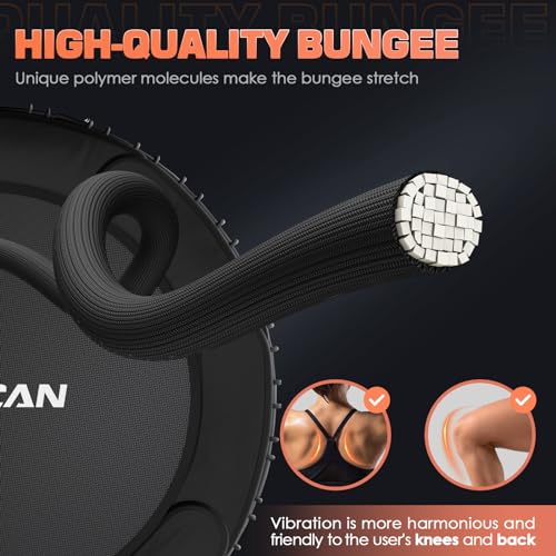 Foldable Mini Trampoline for Indoor Workout C896