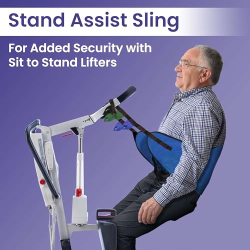 Sit to Stand Lift Sling - Universal Compatibility - 44" W x 15" L F3083