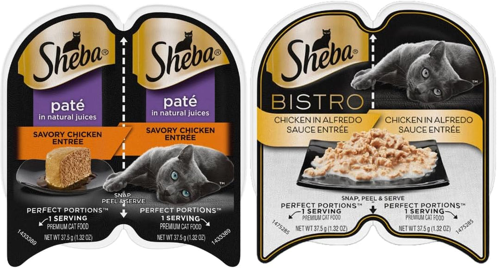 Cat Food Wet Variety Pack, 24 Servings D8314