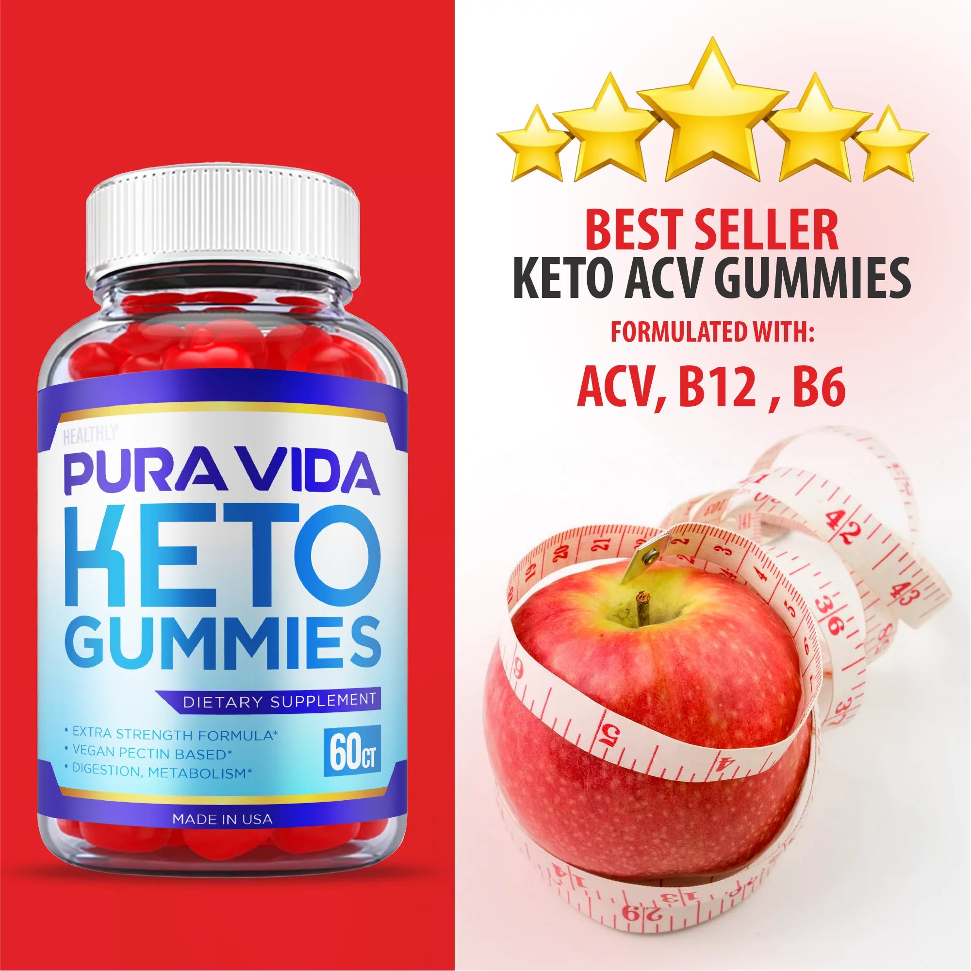 Skin and Gut Gummies with Digestive Support, 180 Count J731853
