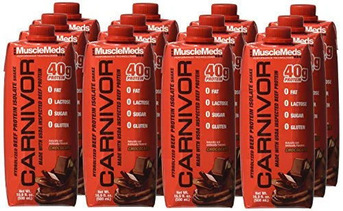 Ready to Drink Protein, Chocolate, 12 Pack F580693