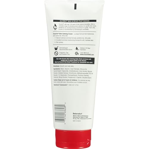 Skin Calming Cream Full Body Lotion for Dry, Itchy Skin, 14 oz. Tube H24290