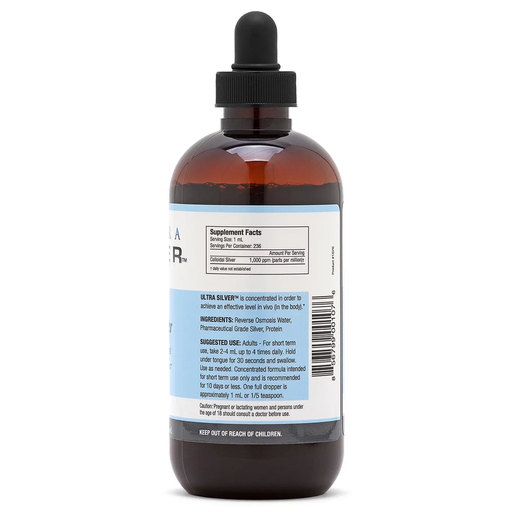 Colloidal Silver Mineral Supplement with Dropper W731