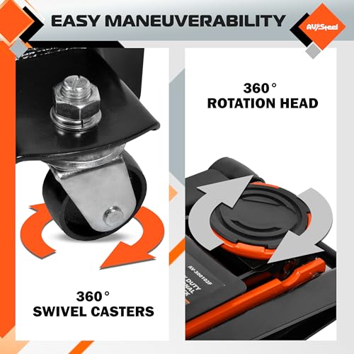 Low Profile Floor Jack 3 Ton with Dual Pistons Quick Lift Pump Q24137