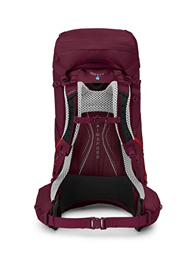 Women's 65L Backpacking Backpack, Antidote Purple R227