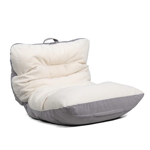 Dorm Bean Bag Chair with Drink Holder and Pocket, 3 feet R2503