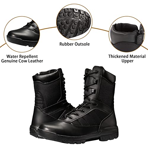 Men's Tactical Jungle Boots with Zipper S57307