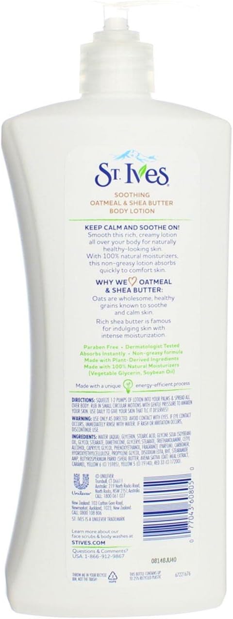 Naturally Soothing Body Lotion 21oz (6 Pack) Y6594