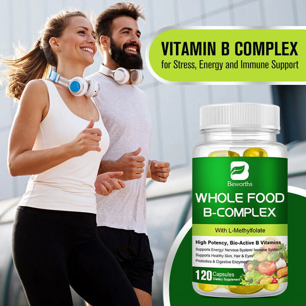 B Complex Immune Support Pills 120 Capsules A851