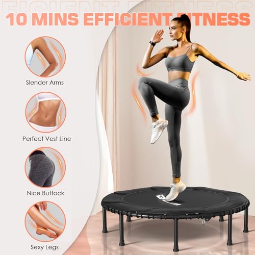Foldable Mini Trampoline for Indoor Workout C896