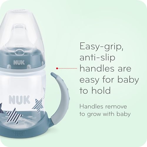 Learner Cup, 6+ Months, 5 Oz, BPA Free, Spill Proof Sippy Cup, 2 Count I916942