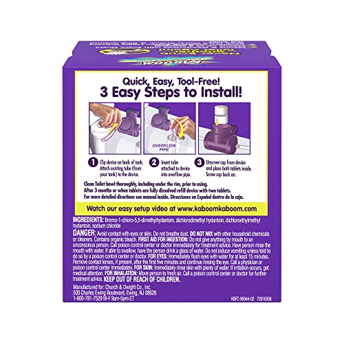 Toilet Bowl Cleaner System with 2 Refills R516
