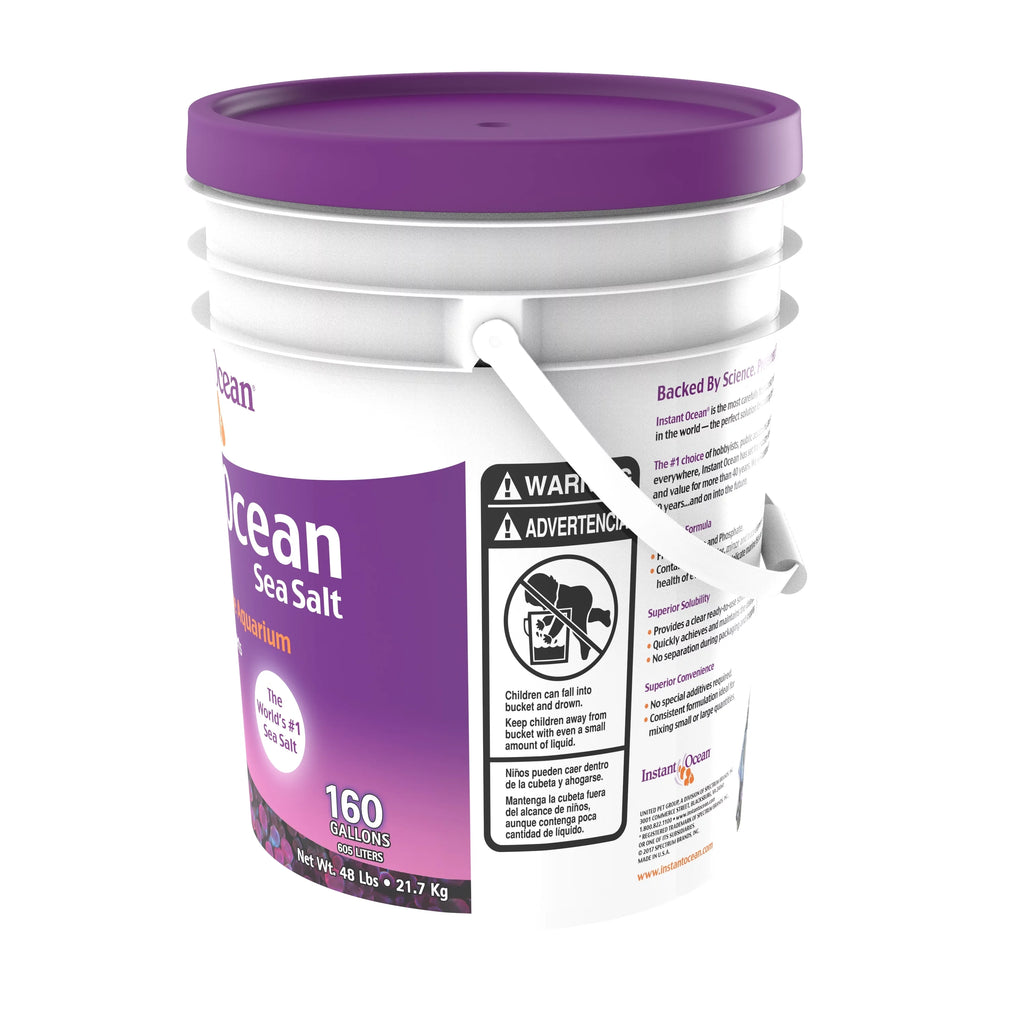 Marine Aquarium Sea Salt, Nitrate & Phosphate-Free, 160 gal C38164
