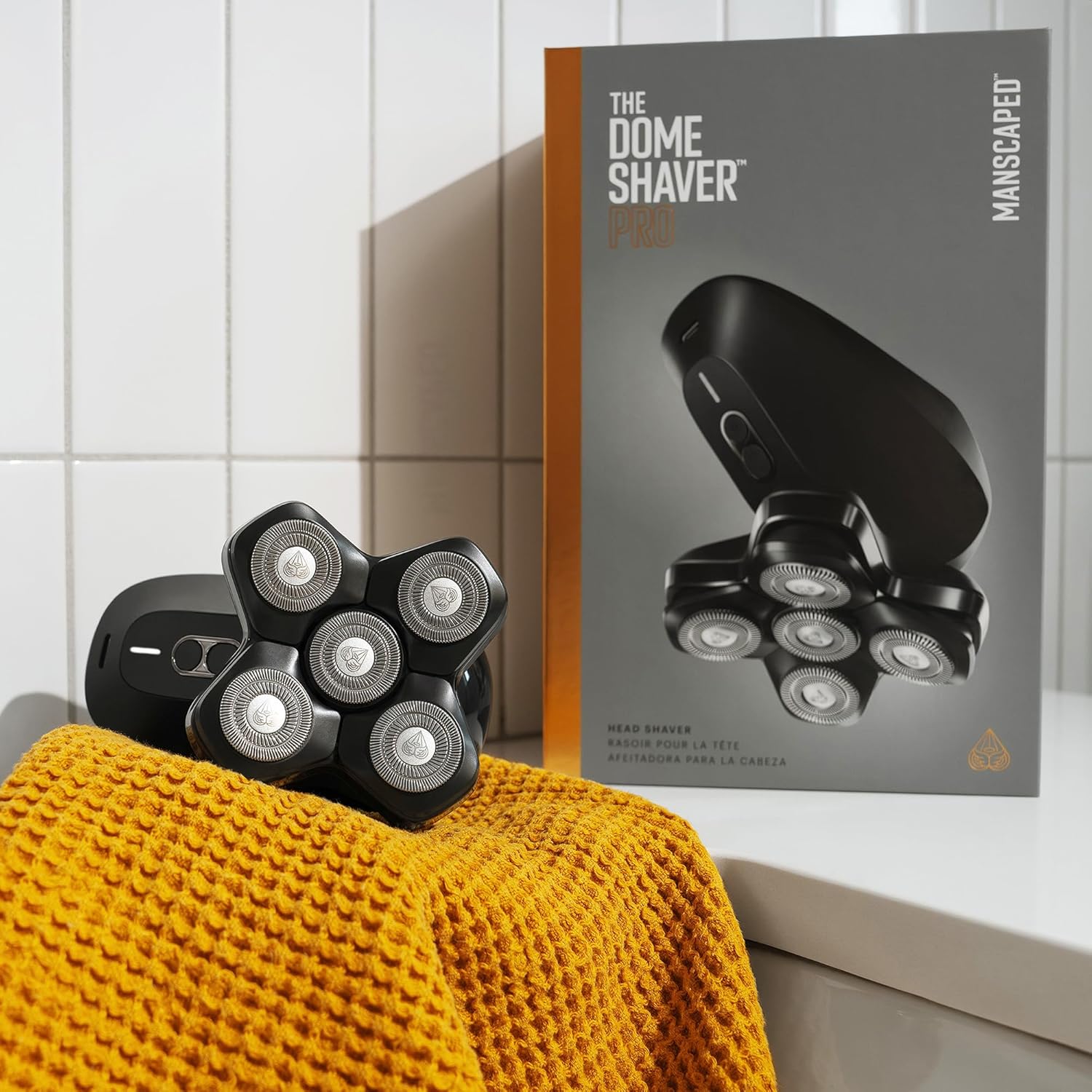 Head Shaver for Bald Men with Rotary Blades, Waterproof, USB-C Charging Z9421