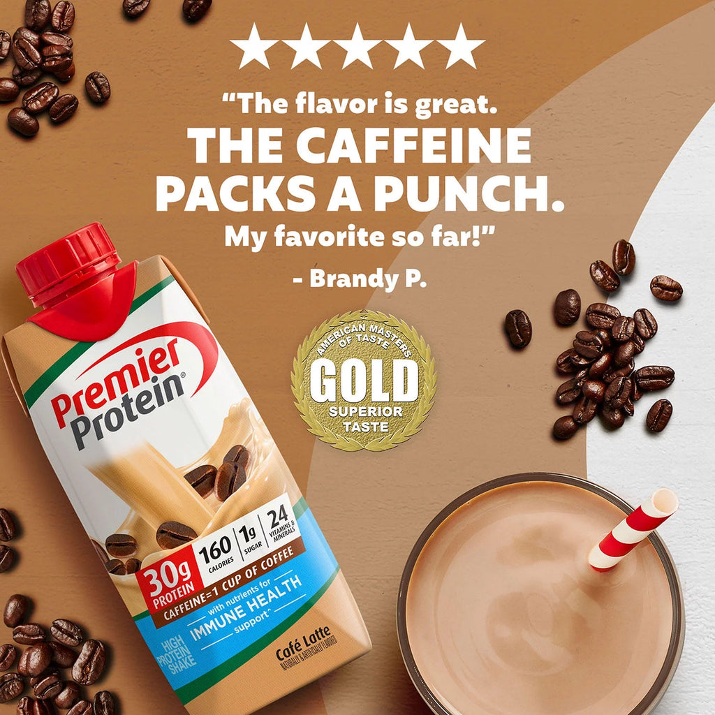Café Latte High Protein Shake, 11 fl oz, 15 Pack A9514
