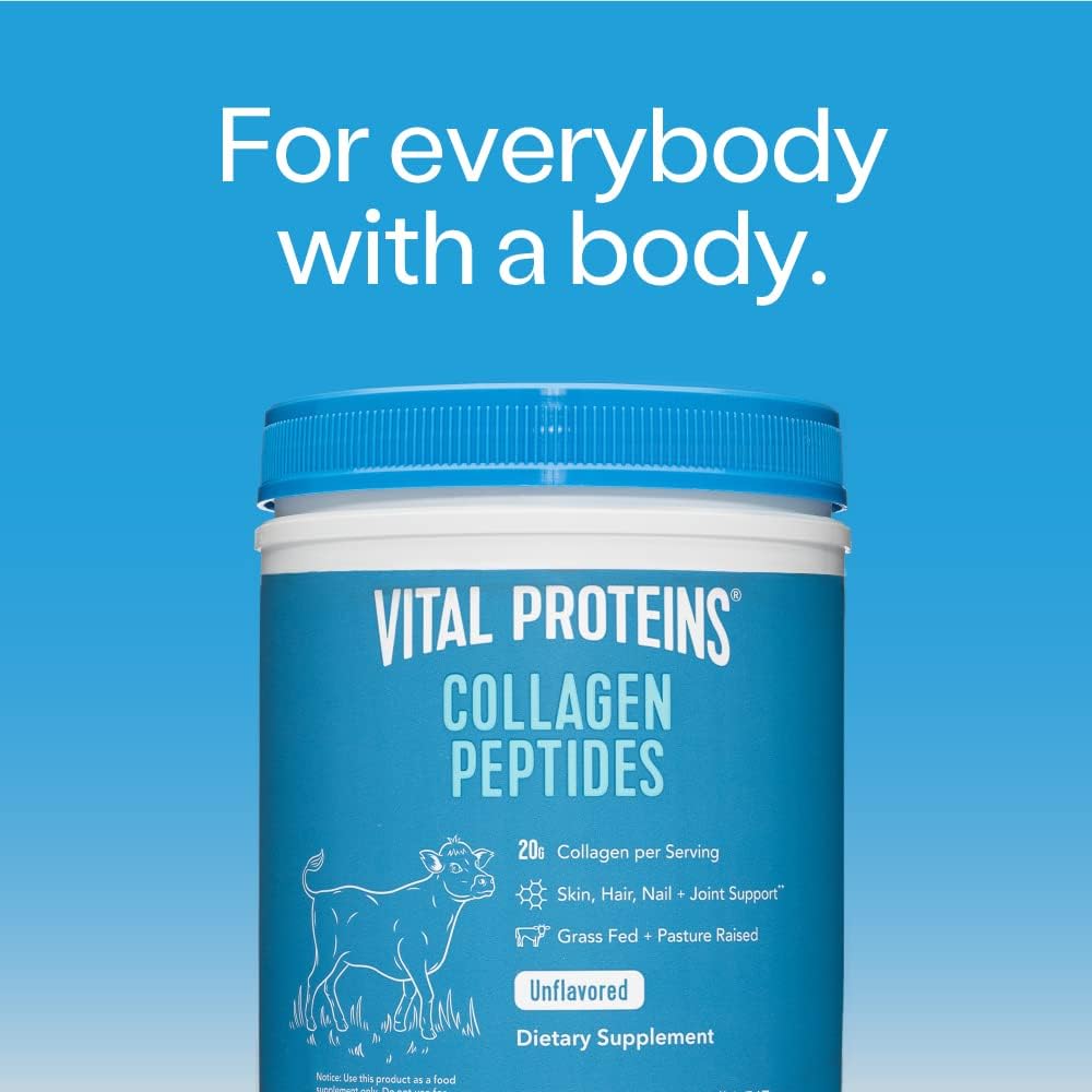 Collagen Peptides, Unflavored, 20 Ounce P86586