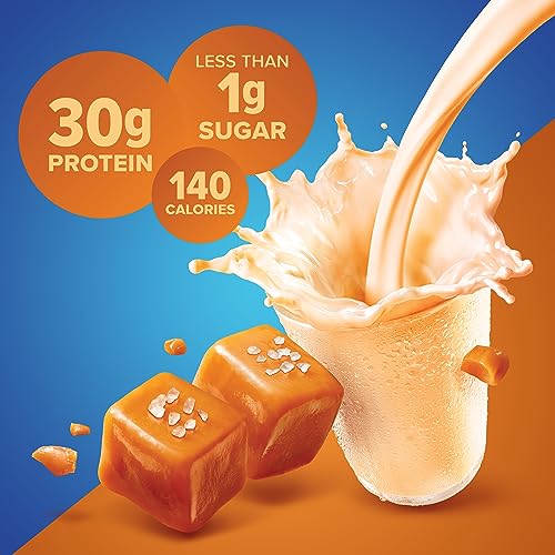 Strawberry Protein Shake, 30g Protein, Ready to Drink, 11oz Bottles, 12 Pack J47857