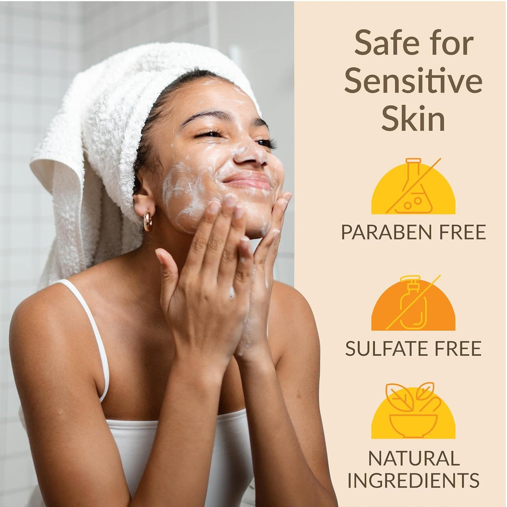 Turmeric and Kojic Acid Soap with Exfoliating Scrubber, 3-Pack V815