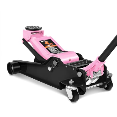 Floor Jack 3 Ton Capacity, Low Profile Heavy Duty Hydraulic Car Jack, Lifting Range 3"-20" O821