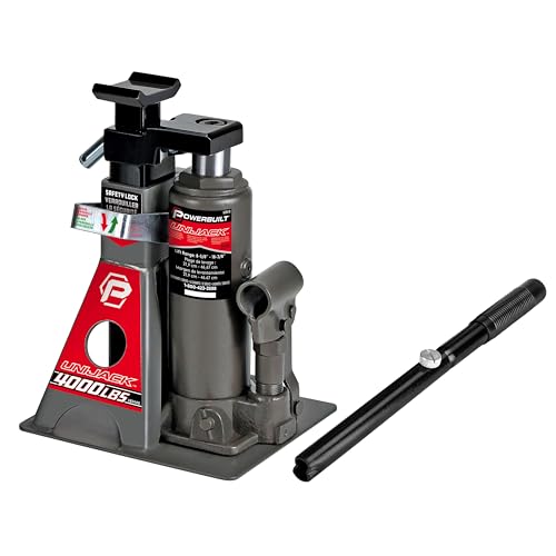 3 Ton Bottle Jack with Jack Stands, 6000 lb Capacity Car Lift W53060