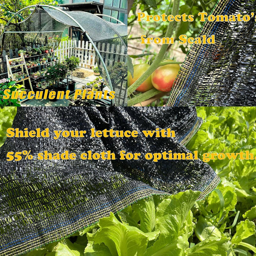 Shade Cloth 20x30 FT, UV Resistant Mesh Net for Garden Greenhouse H3635