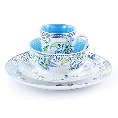 16 Piece Round Porcelain Dinnerware Set X53434