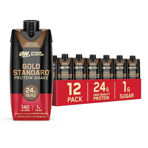 Protein Shake, 24g Protein, Chocolate, 11 Fl Oz, 12 Count N68150
