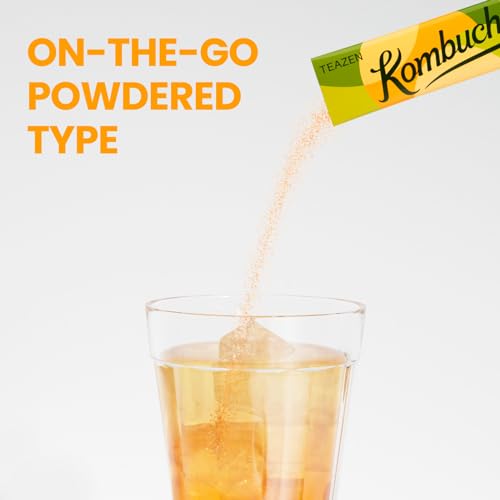Kombucha Tea, Zero Sugar, Sparkling Powdered Mix, Berry I434