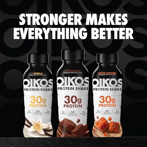Protein Shake, Salted Caramel, 30g Protein, Ready to Drink, 12 fl oz, 12 Count R631