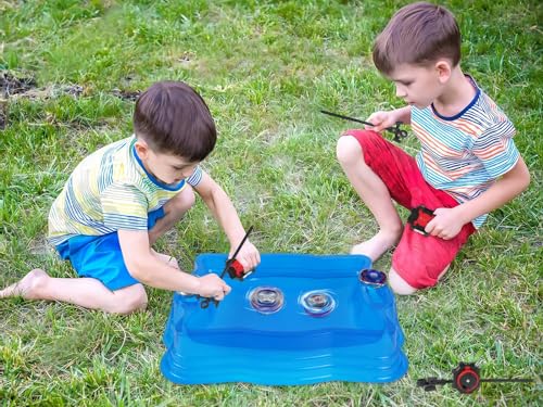 Stadium Large Battle Tops 2 Pack with Launchers, Toys for Boys & Girls 6+ B421195