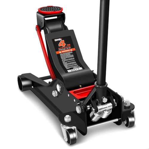 Floor Jack 3 Ton Capacity, Low Profile Heavy Duty Hydraulic Car Jack, Lifting Range 3"-20" O821
