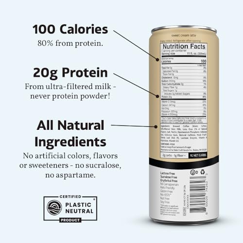 High Protein Milk Shake Dark Chocolate Lactose Free 11 fl oz B183540