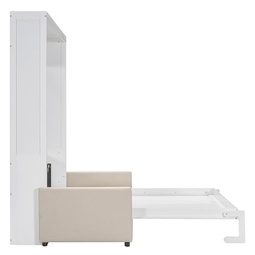 Queen Size Murphy Wall Bed with Cushion and Sofa R335677