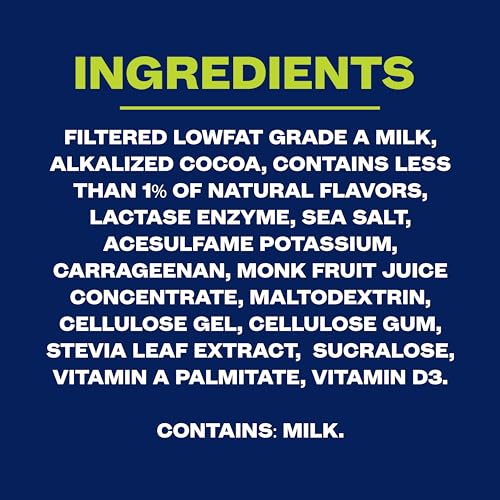 High Protein Shake, Chocolate, 14oz, 12 Pack D39455