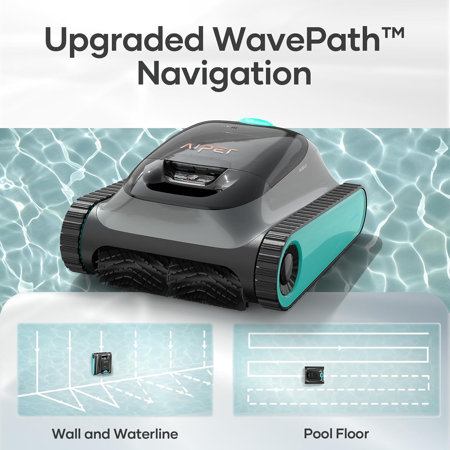 Robotic Pool Cleaner with Pool Skimmer C549