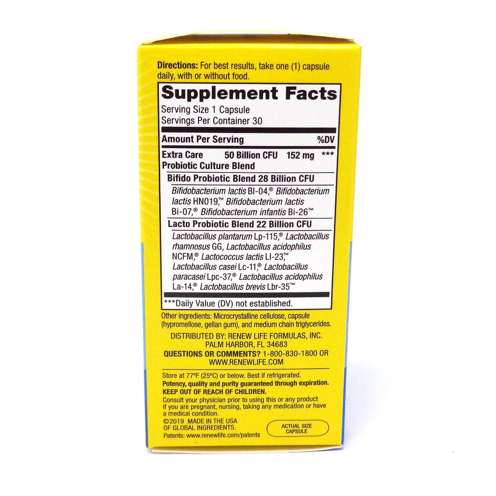 Probiotics 50 Billion - 30 Vegetarian Capsules S3367