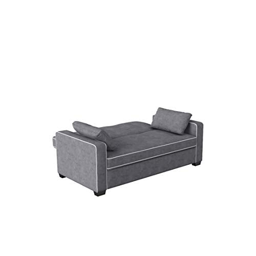 Convertible Sleeper Sofa, Queen Size, Navy Q5867