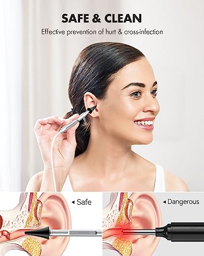 Digital Otoscope with 4.5 Inch Screen and Ear Wax Removal Camera C351