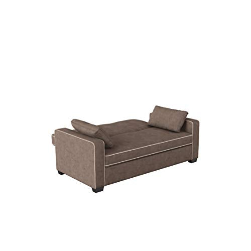 Convertible Sleeper Sofa, Queen Size, Navy Q5867