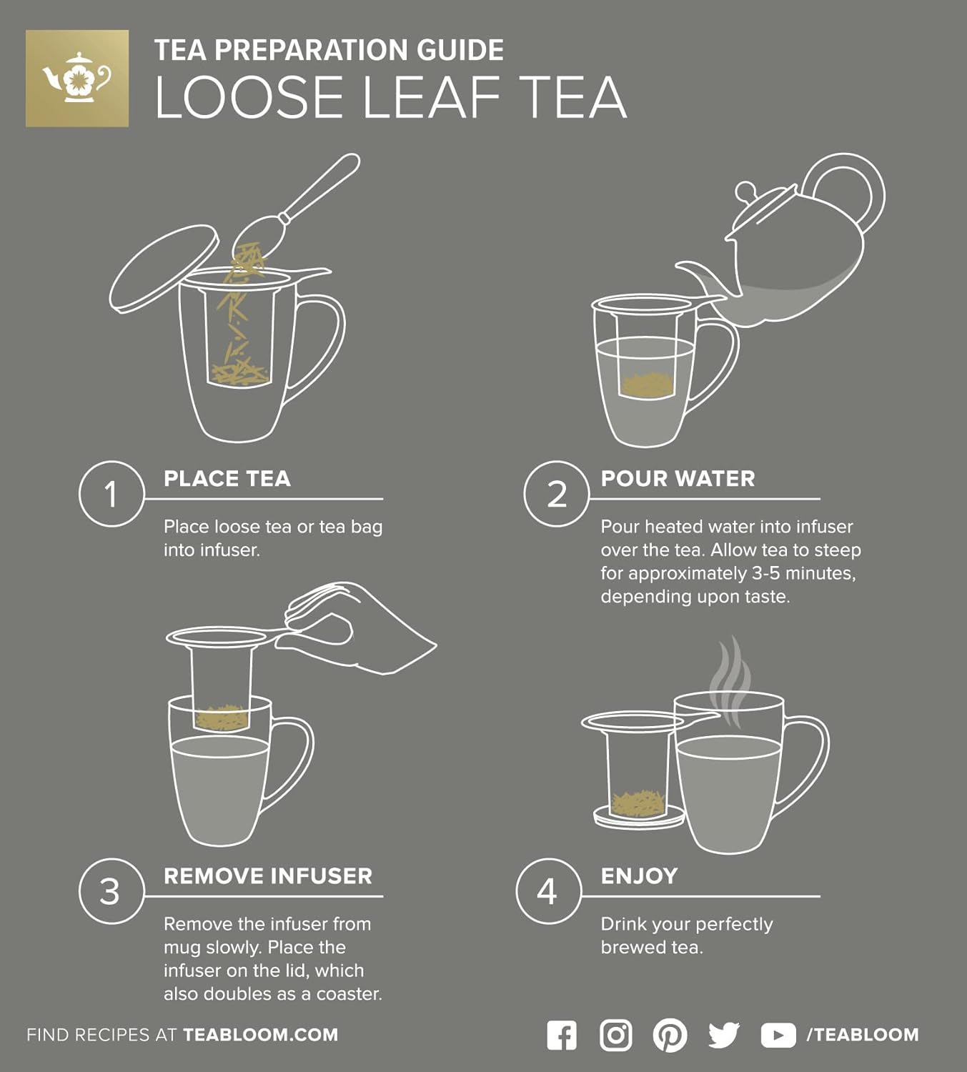 Double-Wall Glass Mug with Stainless Steel Infuser and Lid, 15 oz Z9879