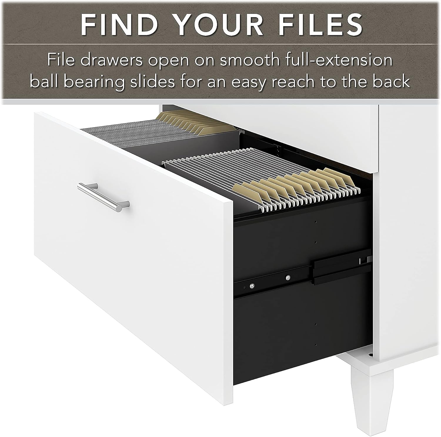 Sit to Stand L Shaped Desk with Hutch and File Cabinet T877029