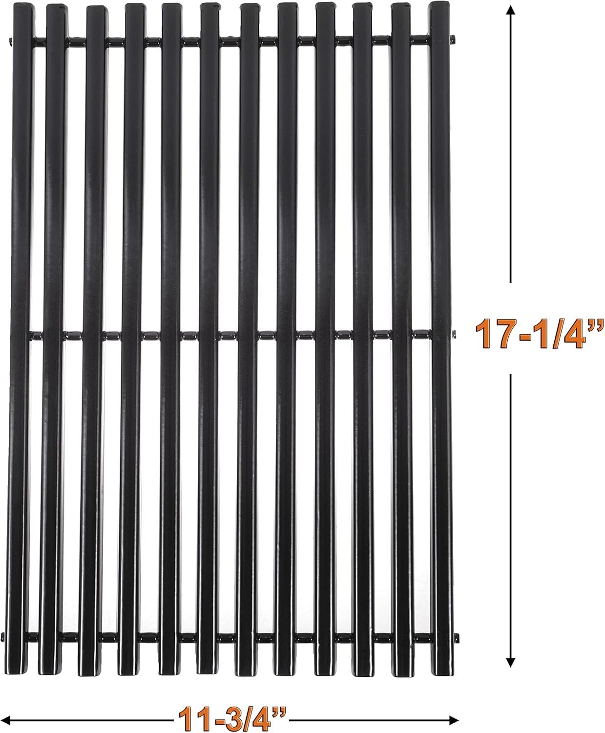 Porcelain Enameled Grill Grates for Weber Spirit 300 Series, Genesis Silver Gold B/C, Spirit 700, Cooking Grids Replacement Parts, 17-1/4 Inches N2369