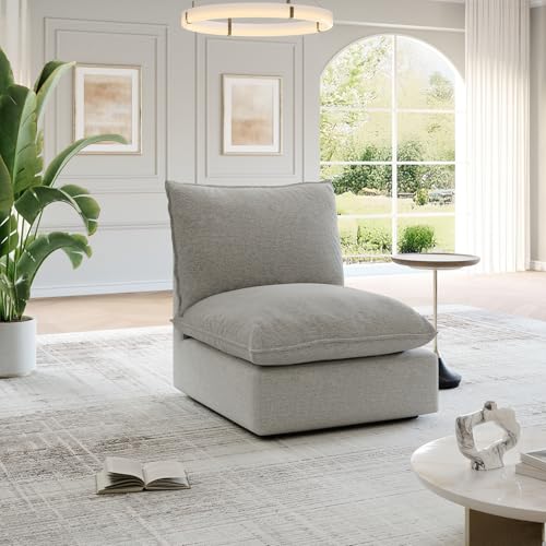 Modular Sectional Sofa, Waterproof Down Filled, Dark Gray C7587