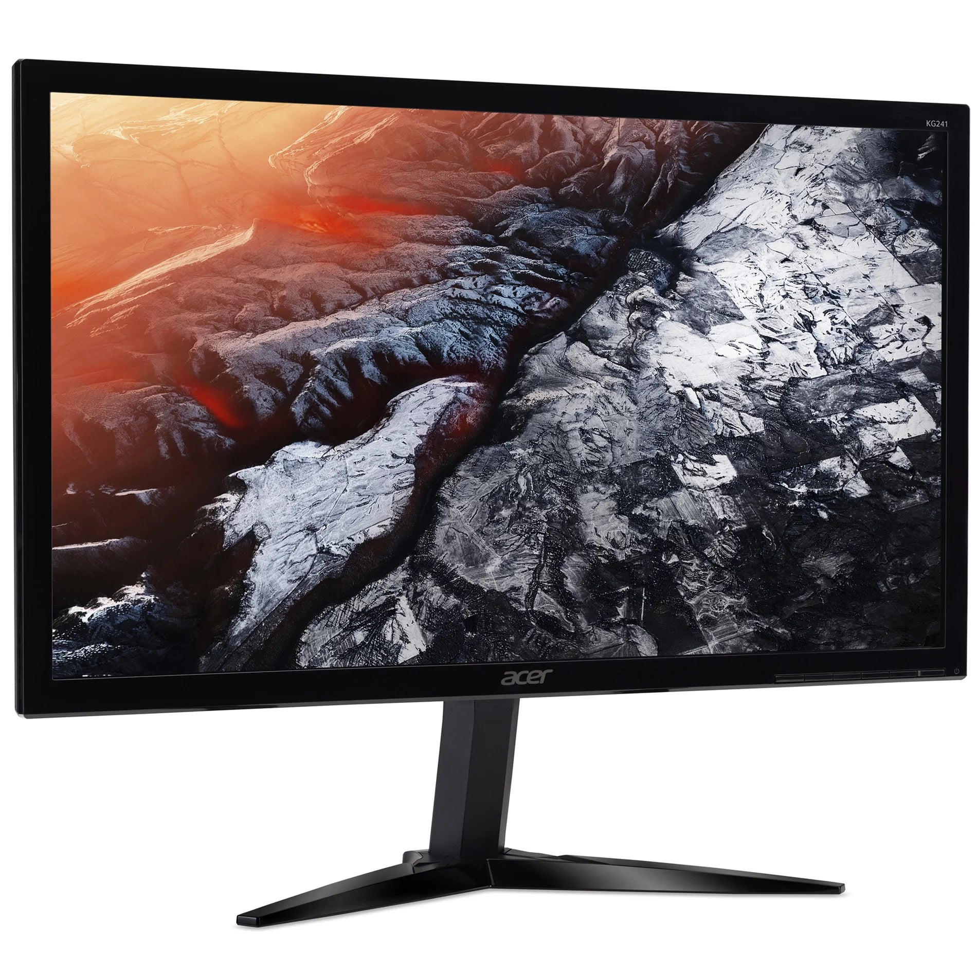 24" Full HD LCD Monitor, 16:9, Black R263