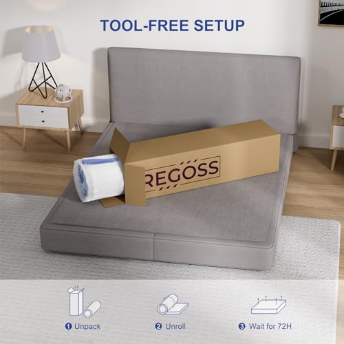 10 Inch Twin Hybrid Mattress with Memory Foam and Pocket Springs K43900